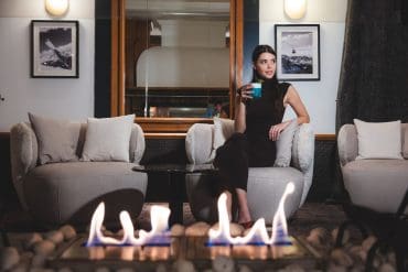 Cocktail au coin du feu Courchevel